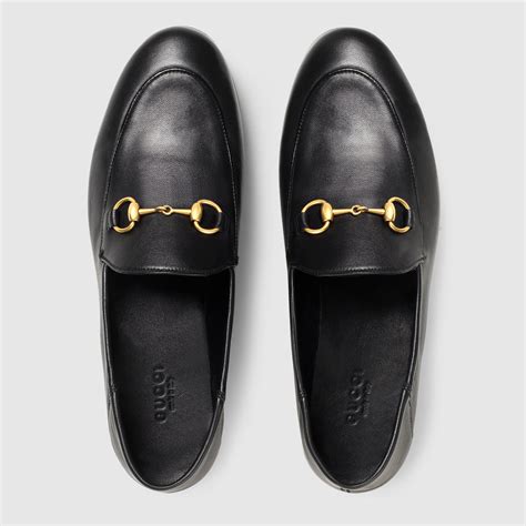 gucci 10mm brixton leather loafer|Gucci brixton loafer women.